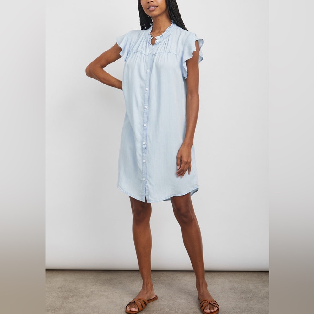 Rails Kat Eco Light Vintage Denim Dress Tunic